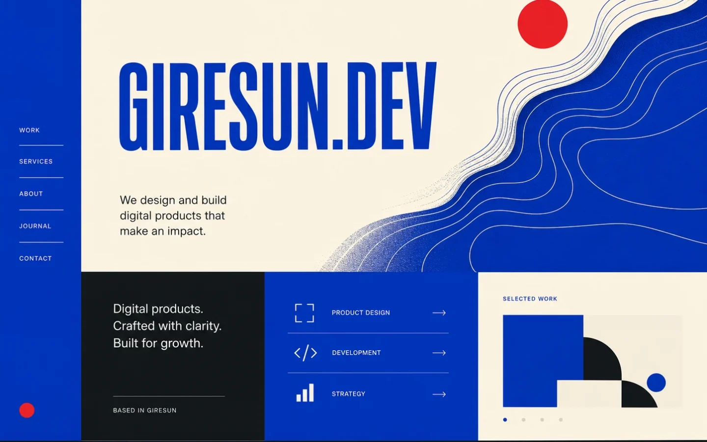Giresun web tasarım ve dijital ürün sistemi