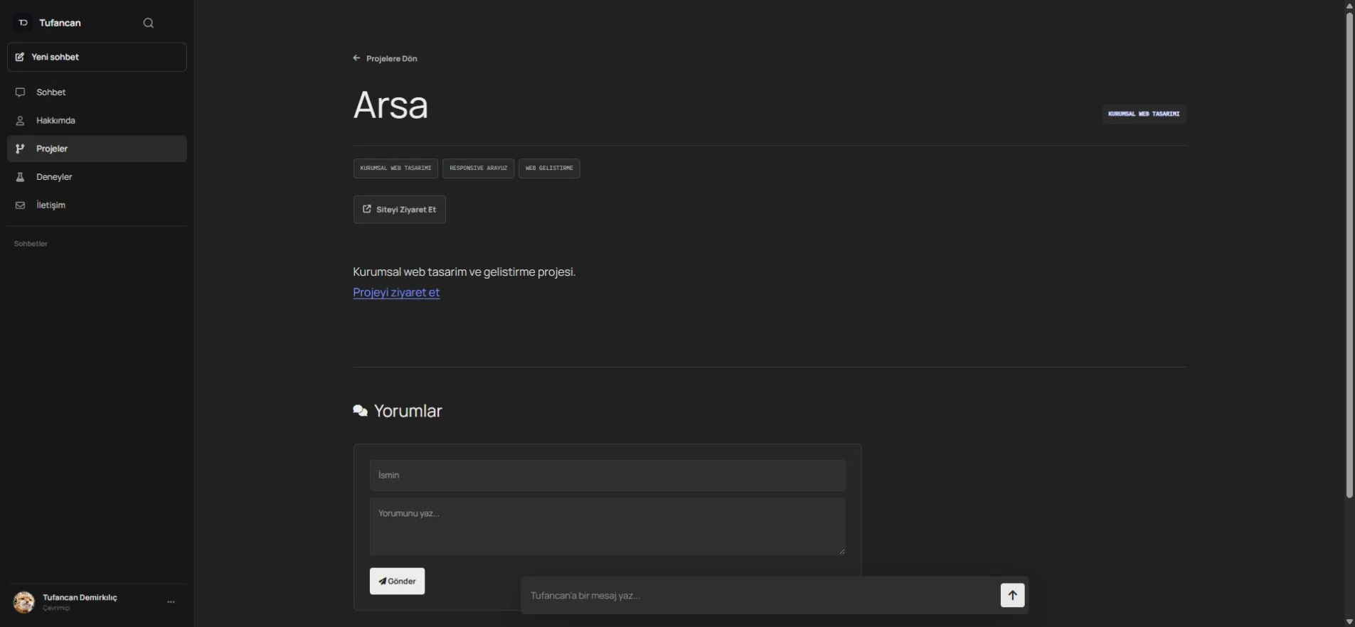 Arsa web sitesi
