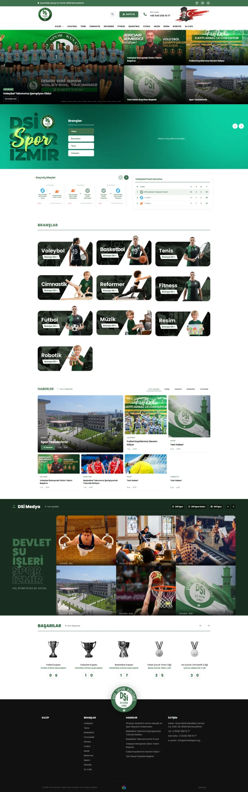 DSİ Webexperi web sitesi