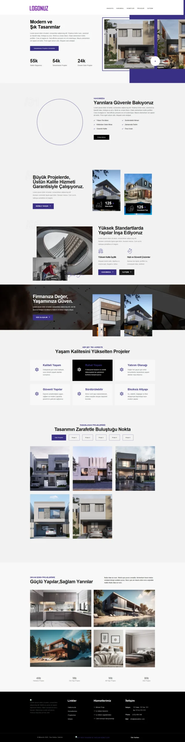 İnşaat v3 web sitesi