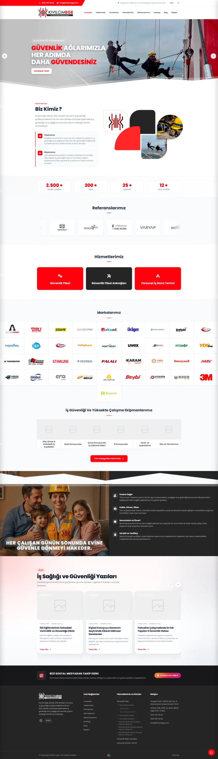 Kıvılcım EGE web sitesi