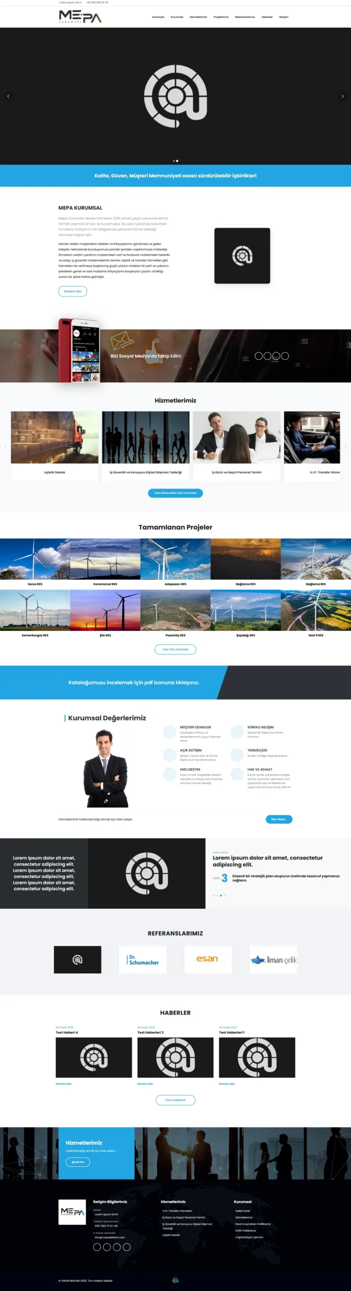 Mepawp Webexperi web sitesi